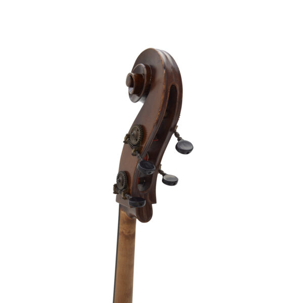 French Mirecourt Double Bass by Jean Lavello Paris 1953 - SOLD - Image 4